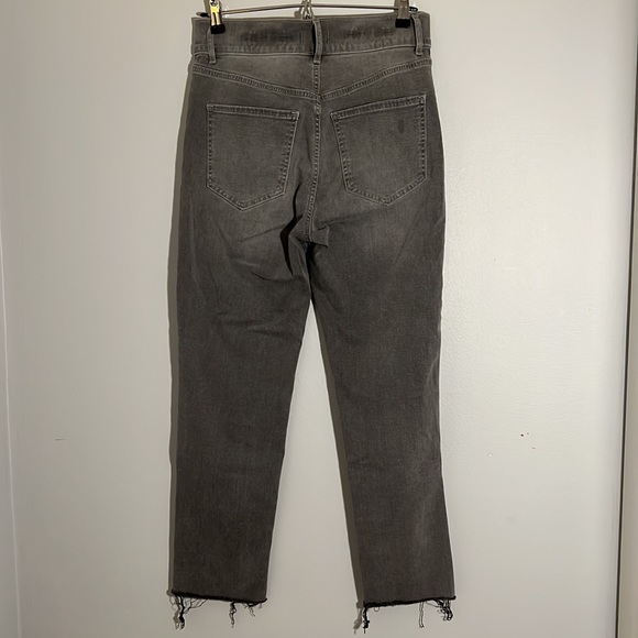 Express Slim Super high waist super soft grey jean - Picture 6 of 8